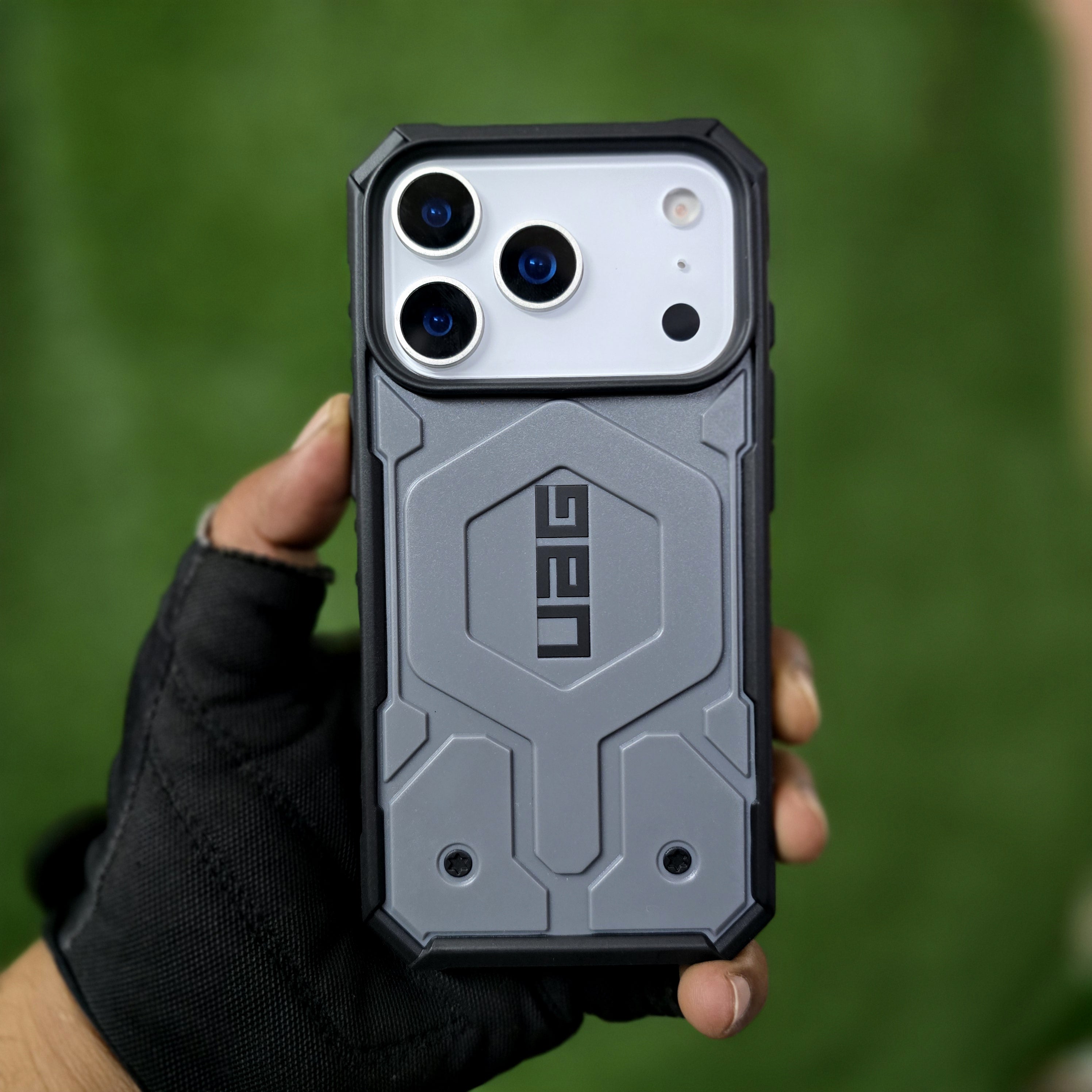 iPhone 17 Pro UAG Case, Pathfinder Series Rugged Armor Case with Magsafe - Grey